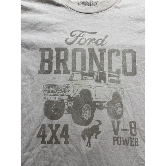 Ford Bronco 4x4 V-8 Short Sleeve T Shirt Men's Size L - Picture 4 of 10